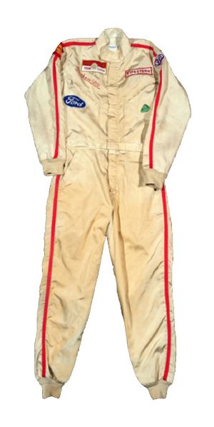 Race Car Legend Graham Hill's 1969 Formula One Official Uniform -- Worn at the Apex of His Career, the Same Year He Suffered a Career-Debilitating Injury
