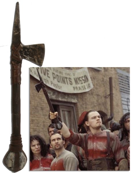 Leonardo DiCaprio Screen-Used Prop Axe From ''Gangs of New York''
