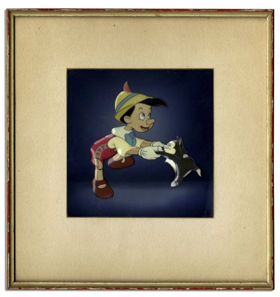 Original Animation Cel From Walt Disney's ''Pinocchio''