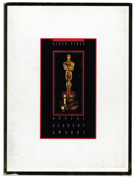 Program From the 61st Annual Academy Awards Ceremony in 1989
