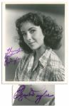 Nice 8 x 10 Photo Signed by Elizabeth Taylor -- Depicting the Starlet at a Young Age