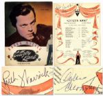 Original 1941 Citizen Kane Souvenir Program -- Signed by Leading Actresses, Ruth Warrick & Agnes Moorehead