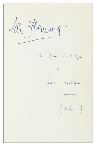 Ian Fleming Signed First Edition of ''On Her Majesty's Secret Service''