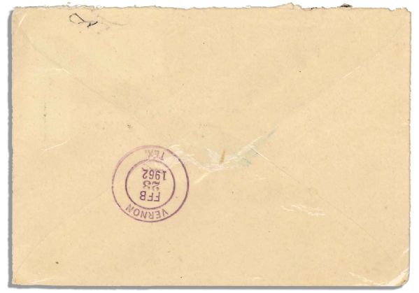 Lee Harvey Oswald Envelope Signed & Addressed to His Mother While He Was Living as a Defector in the USSR 