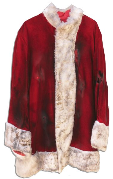Ben Affleck Screen Worn Hero Santa Jacket & Production Used Pants From The Robbery Scenes in ''Reindeer Games''
