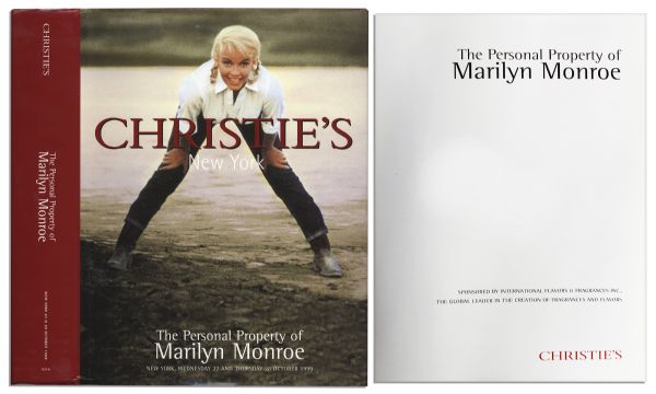 Catalog From The Christie's Auction of Marilyn Monroe's Personal Property