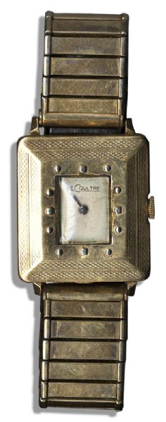 Moe Howard's Personally Owned Gold Wristwatch