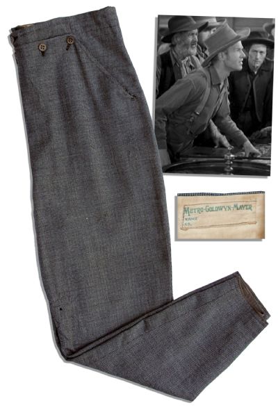 Nelson Eddy ''Let Freedom Ring'' Worn Trousers -- With MGM Label