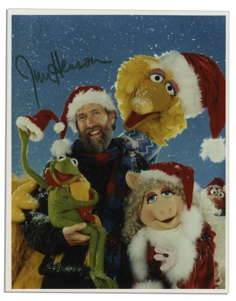 Jim Henson 8'' x 10'' Muppet Photo Signed
