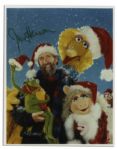Jim Henson 8 x 10 Muppet Photo Signed