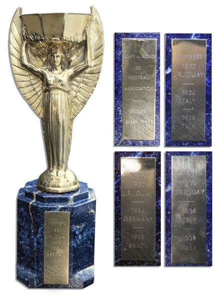 Rare Jules Rimet FIFA World Cup Trophy From 1970 from an Estate in Hertfordshire