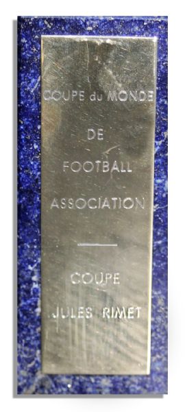 Rare Jules Rimet FIFA World Cup Trophy From 1970 from an Estate in Hertfordshire