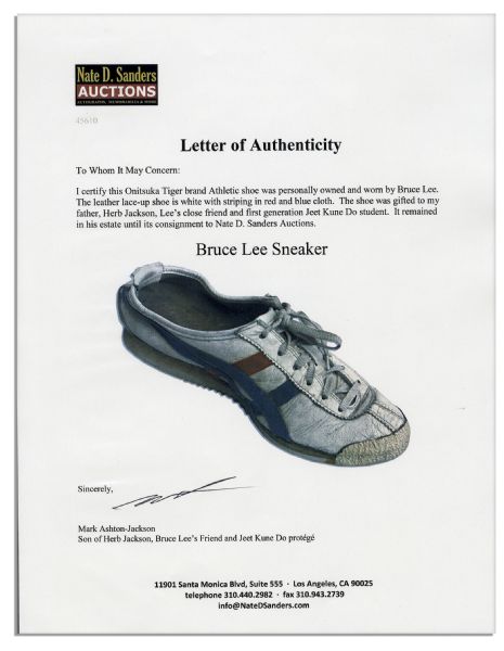 Bruce Lee's Sneaker