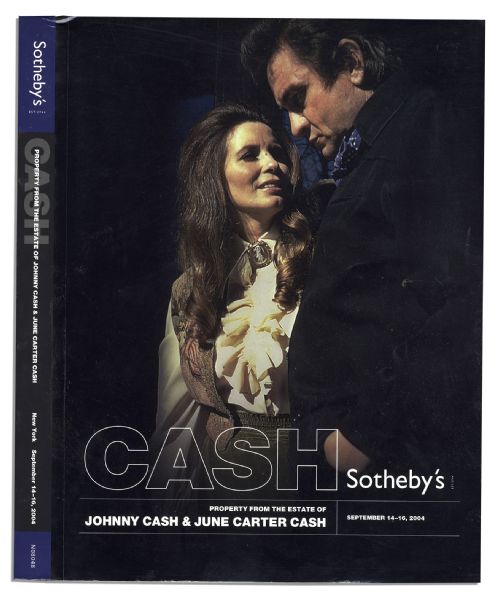Sotheby's Catalog From the 2004 Auction of the Johnny Cash Estate