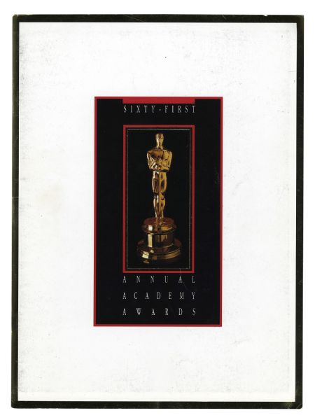 Collection of Academy Awards Programs From the Late 1980s