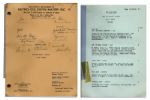 The Girl From U.N.C.L.E. 1966 MGM TV Show Script With Handwritten Notes