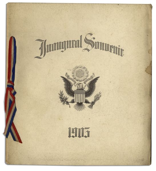Program From The Presidential Inauguration of Theodore Roosevelt For His Second Term in 1905