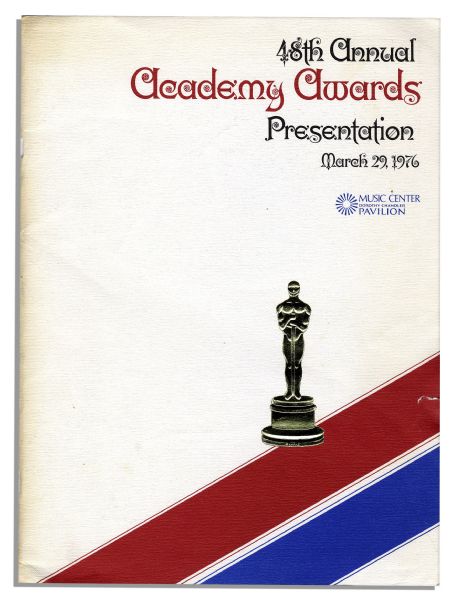 Academy Awards Program Collection -- Five Programs Spanning 1972-1976