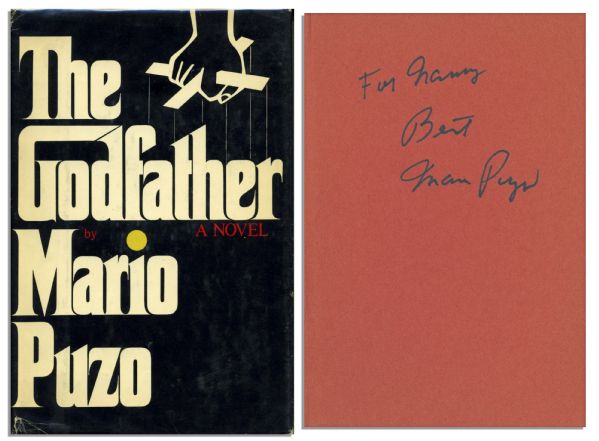 Mario Puzo ''The Godfather'' Signed