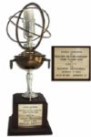 Golden Television Award Presented to CBS For Mission Impossible as Significant TV Series by the National Association of Television & Radio Announcers