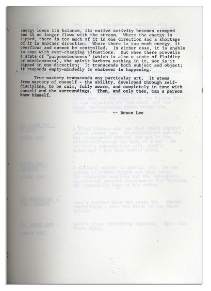 Pair of Bruce Lee Owned Scripts For ''The Silent Flute'' -- The Feature Film Project He Began in 1970, Released After His Death as ''Circle of Iron'' -- With Copied Page of Hand Notes