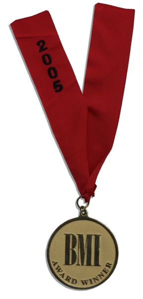 BMI Music Award Medal From 2005