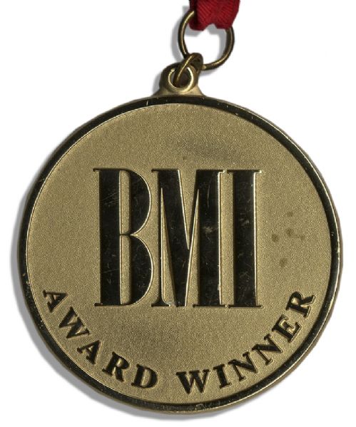 BMI Music Award Medal From 2005