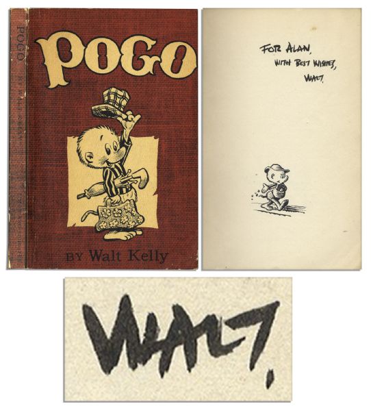 Walt Kelly Signed Copy of ''Pogo'' 
