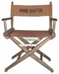 Anne Baxters Directors Chair