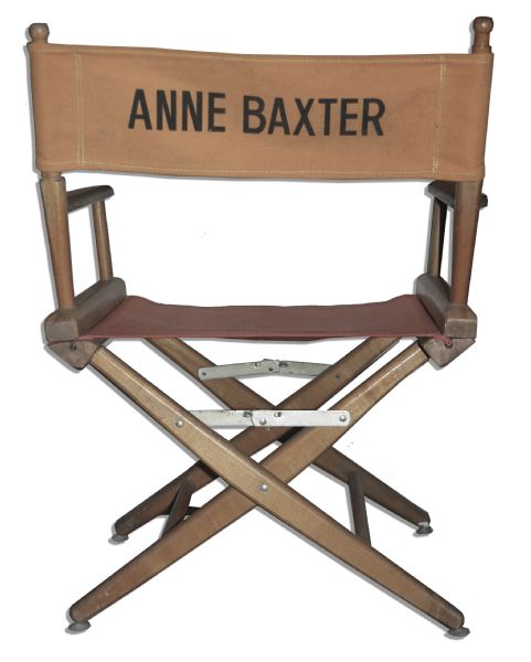 Anne Baxter's Director's Chair