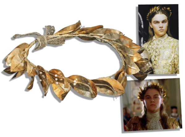 Leonardo Dicaprio Screen Worn Laurel Crown From ''Man in the Iron Mask''