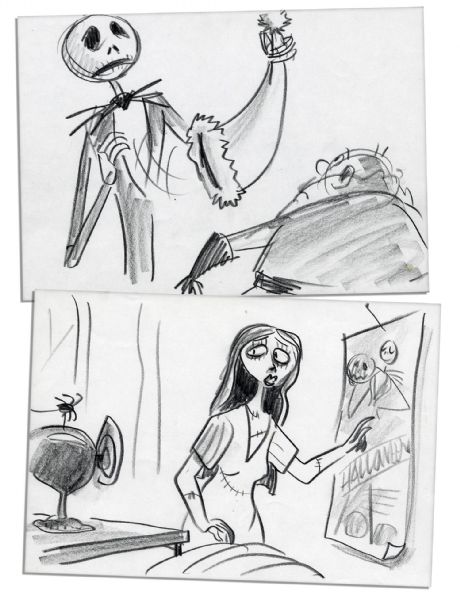 ''The Nightmare Before Christmas'' Sketches -- Fine