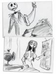 The Nightmare Before Christmas Sketches -- Fine