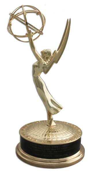 Sports Emmy Award From 2004 for NBC's Coverage of The Olympics -- In the Category of Outstanding Live Event Turnaround -- Fine