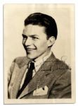 A Young Frank Sinatra Signed Photo -- With PSA/DNA COA