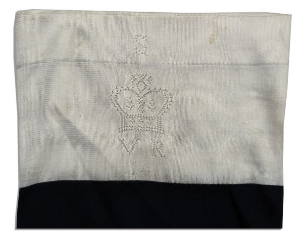Unique Queen Victoria Personally Owned and Worn Silk Stockings