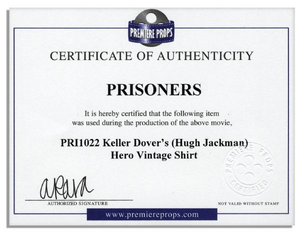 Hugh Jackman Hero Shirt From Prisoners