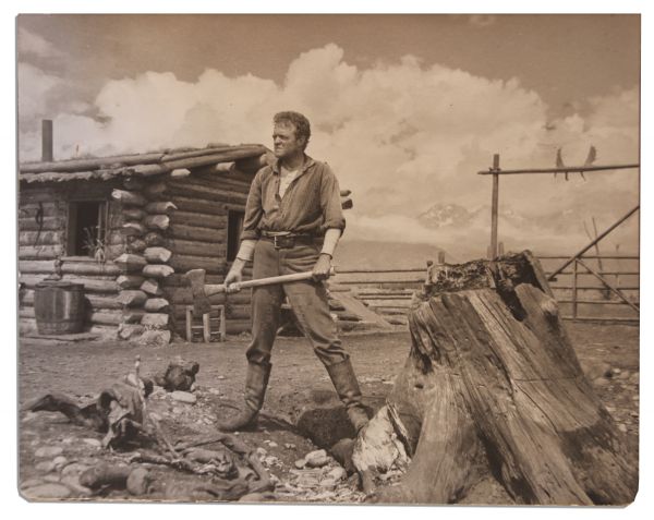 Book of Still Photos From 1953 Western Shane -- From The Personal Collection of Van Heflin, Gifted to Him by the Film's Director George Stevens