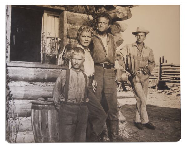 Book of Still Photos From 1953 Western Shane -- From The Personal Collection of Van Heflin, Gifted to Him by the Film's Director George Stevens