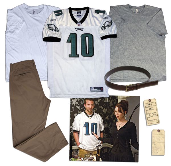 Bradley Cooper Screen-Worn Jersey Outfit From ''Silver Linings Playbook''