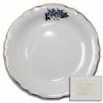 China Dinner Plate From Eisenhowers Presidential Airplane