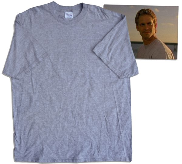 Paul Walker's T-Shirt From ''2 Fast 2 Furious''