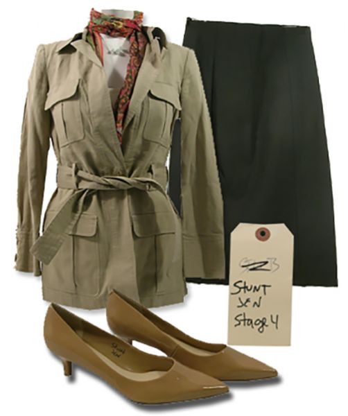 ''Killers'' Wardrobe Ensemble -- Worn by Katherine Heigl's Stunt Double in the Romantic Action Film -- With Jacket by Armani