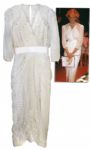 Princess Diana Iconic Dress Worn to a 1987 Benefit In London -- Handmade by the Prominent Designer Zandra Rhodes