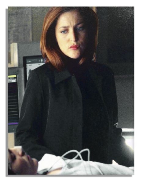 Gillian Anderson Screen-Worn Coat From Her Famous Role as Scully in ''The X-Files''