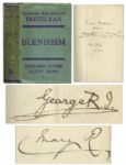 King George V & Queen Anne Signed Book -- Gifted at Christmas of 1930