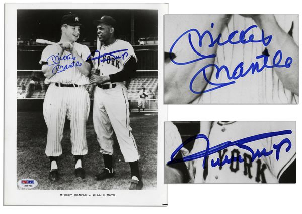 Sold at Auction: WILLIE MAYS METS, AUTOGRAPHED 8X10 PHOTO