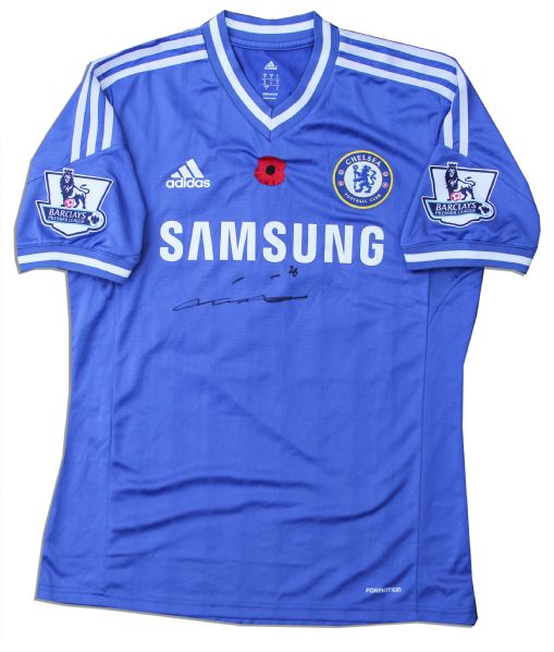 John Terry Chelsea Match Worn Shirt Signed