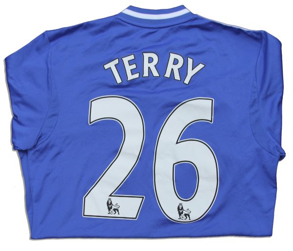 John Terry Chelsea Match Worn Shirt Signed