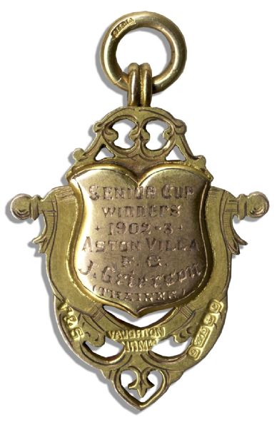 Aston Villa 1902-1903 Football Association Senior Cup Gold Medal